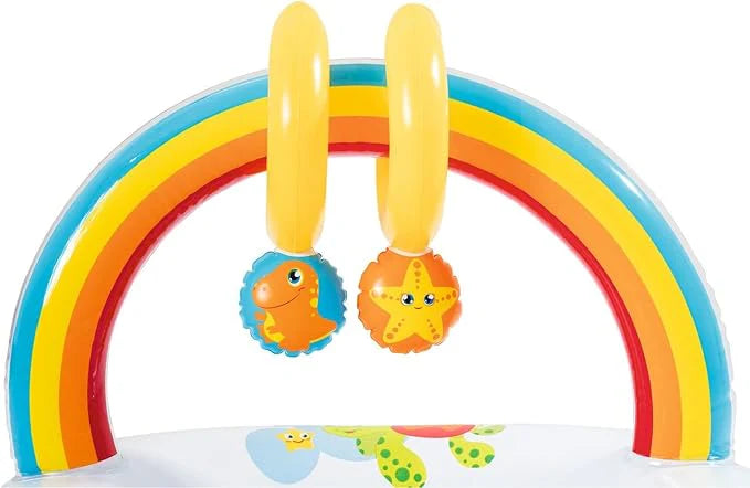 Bestway - Inflatable Baby Play Mat & Lounger with Rainbow Arch Ⓢ