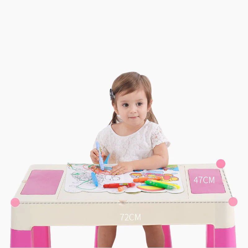 Kid's Table & Chair Playing Set ©